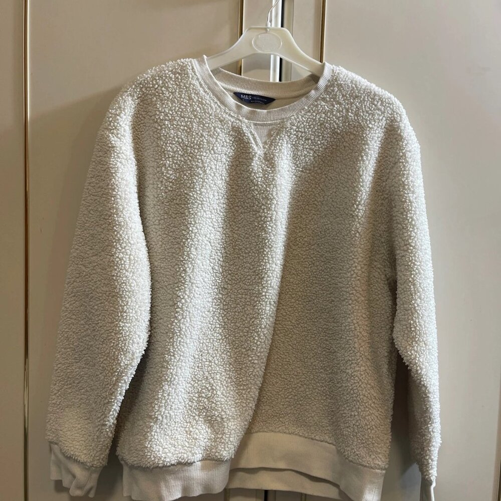 Cropped turtleneck jumper